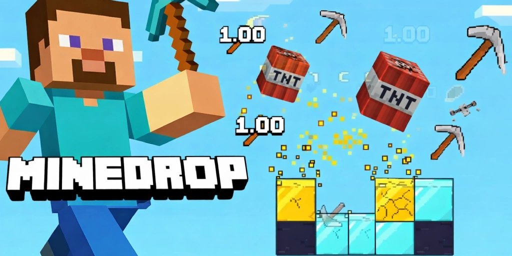MineDrop Slot Spiel - Übersicht und Funktionen Banner